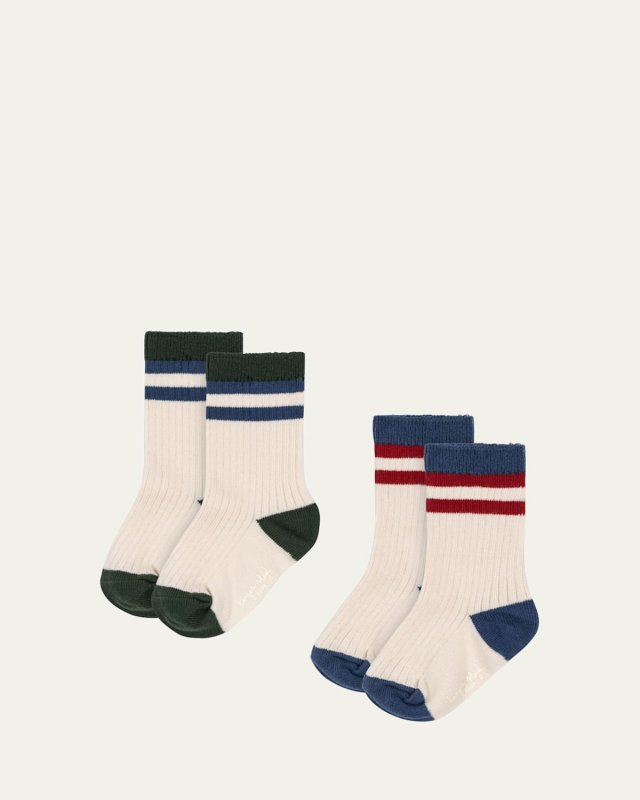 Boy's 2-Pack Ribbed Socks, 6M